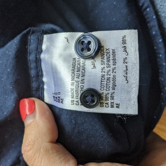 Club Room Short Sleeve Dress Shirt - Picture 5 of 5